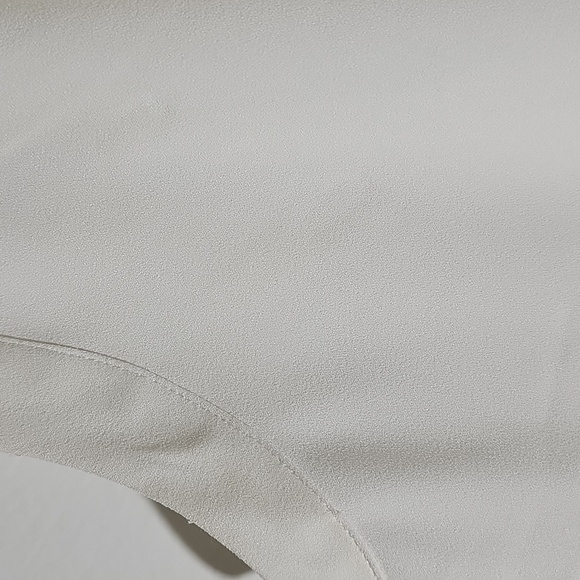 Material Girl White Sleeveless Vest with Black Accents. Size Small. NWT - Picture 5 of 14